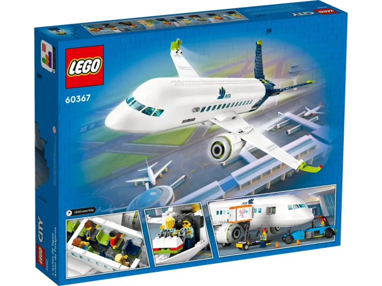 Klocki LEGO City 60367 Samolot pasażerski