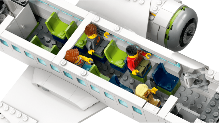 Klocki LEGO City 60367 Samolot pasażerski