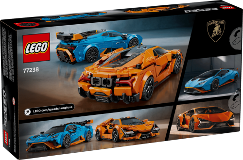 Klocki LEGO Speed Champions 77238 Lamborghini Revuelto i Huracán STO