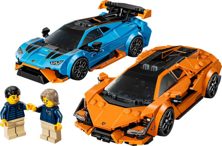 Klocki LEGO Speed Champions 77238 Lamborghini Revuelto i Huracán STO