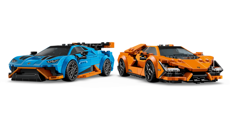 Klocki LEGO Speed Champions 77238 Lamborghini Revuelto i Huracán STO