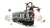 Klocki LEGO Marvel 76321  Spider-Man kontra Doc Ock — scena w metrze