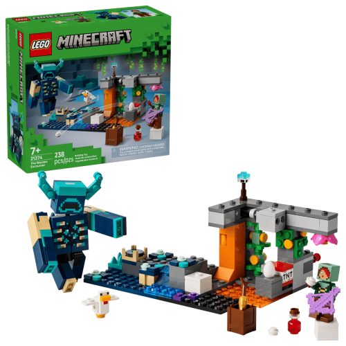 Klocki LEGO Minecraft 21274 Spotkanie ze strażnikiem