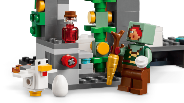 Klocki LEGO Minecraft 21274 Spotkanie ze strażnikiem