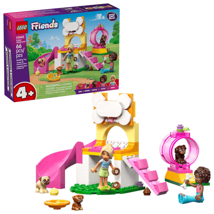 Klocki LEGO Friends 42665 Plac zabaw dla szczeniaczków