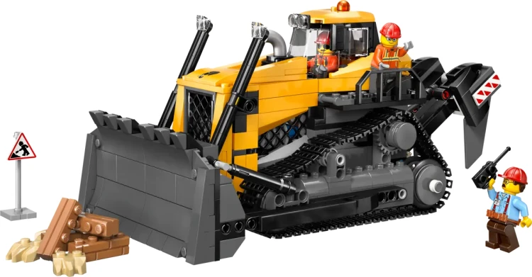 Klocki LEGO City 60466 Żółty buldożer