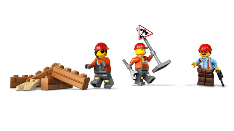 Klocki LEGO City 60466 Żółty buldożer