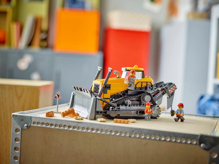 Klocki LEGO City 60466 Żółty buldożer