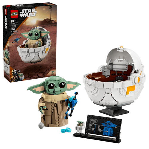 Klocki LEGO Star Wars 75403 Grogu™ w wózku
