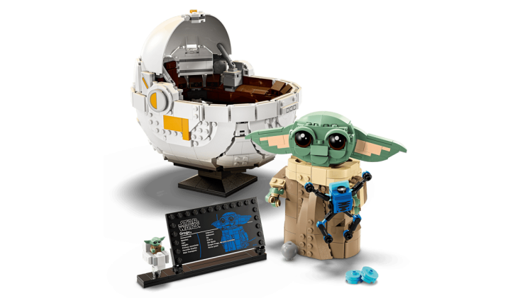 Klocki LEGO Star Wars 75403 Grogu™ w wózku