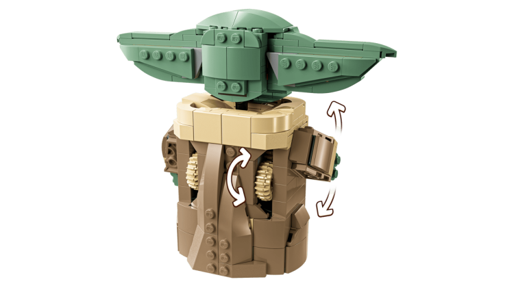 Klocki LEGO Star Wars 75403 Grogu™ w wózku