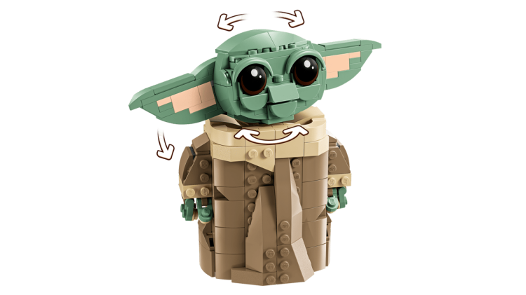 Klocki LEGO Star Wars 75403 Grogu™ w wózku