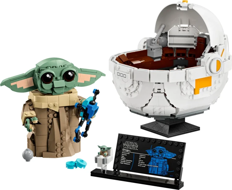 Klocki LEGO Star Wars 75403 Grogu™ w wózku