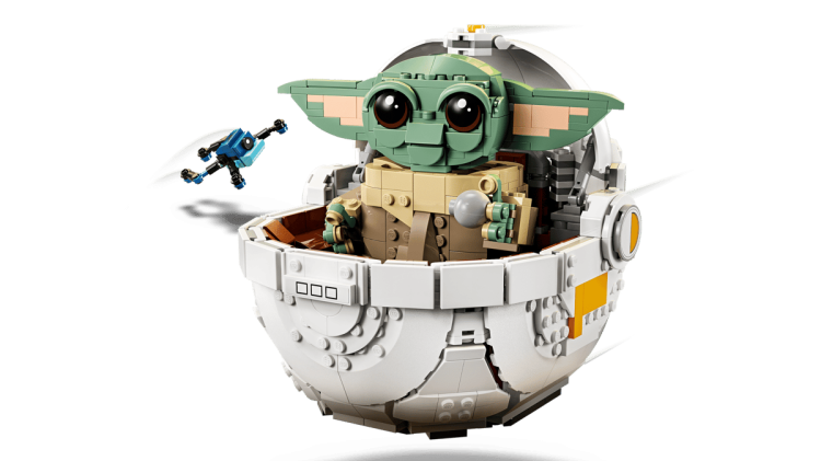 Klocki LEGO Star Wars 75403 Grogu™ w wózku
