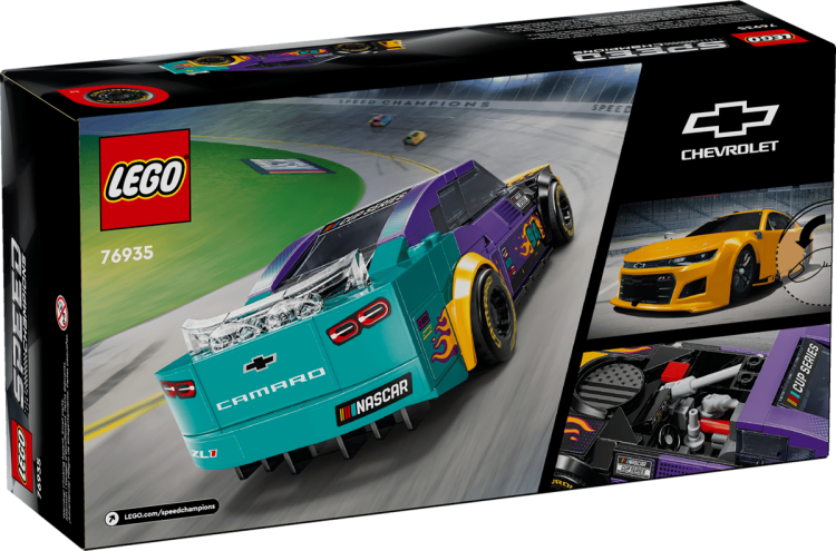 Klocki LEGO Speed Champions 76935 NASCAR® Next Gen Chevrolet Camaro ZL1