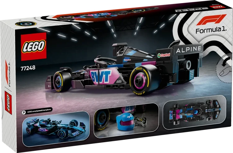 Klocki LEGO Speed Champions 77248 Bolid F1® BWT Alpine Team A524