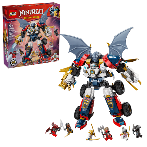 Klocki LEGO NINJAGO 71834 Wielofunkcyjny ultramech Zane’a