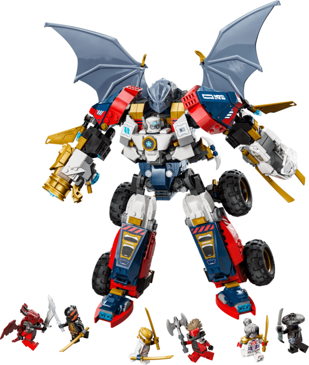 Klocki LEGO NINJAGO 71834 Wielofunkcyjny ultramech Zane’a