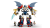 Klocki LEGO NINJAGO 71834 Wielofunkcyjny ultramech Zane’a
