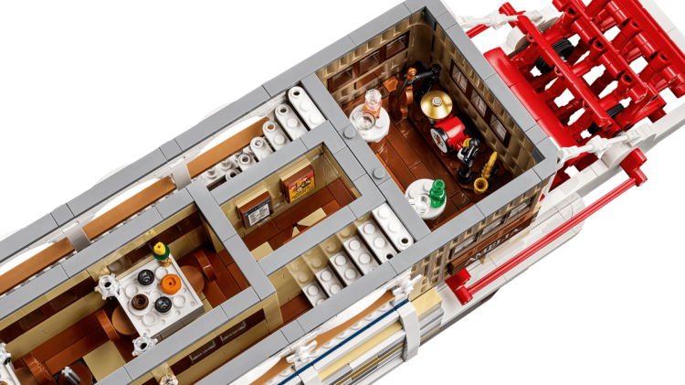 Klocki LEGO Ideas 21356 Parowiec rzeczny