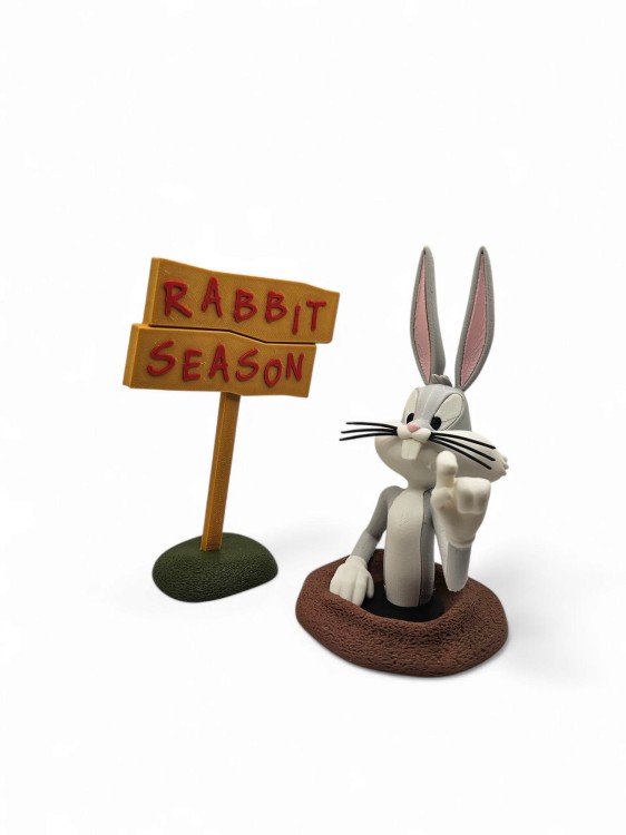 Elmer Fudd i Królik Bugs w Norze – Zestaw Figurek Kolekcjonerskich