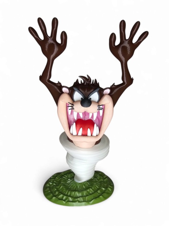 Diabeł Tasmański w Wirze – Figurka Kolekcjonerska – 28 cm