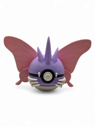 Venomoth Ball – Figurka Pokémon – Kolekcjonerska Pokeball