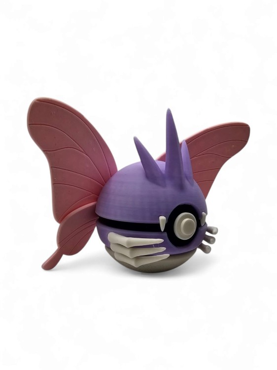 Venomoth Ball – Figurka Pokémon – Kolekcjonerska Pokeball