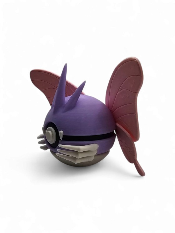 Venomoth Ball – Figurka Pokémon – Kolekcjonerska Pokeball