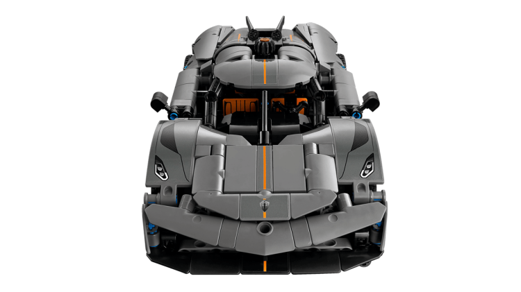 Klocki LEGO Technic 42173 Szary hipersamochód Koenigsegg Jesko Absolut