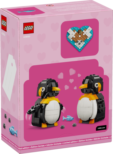 Klocki LEGO 40886 Zakochane pingwiny Edycja Limitowana