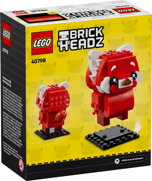 Klocki LEGO BrickHeadz 40798 Panda czerwona Mei