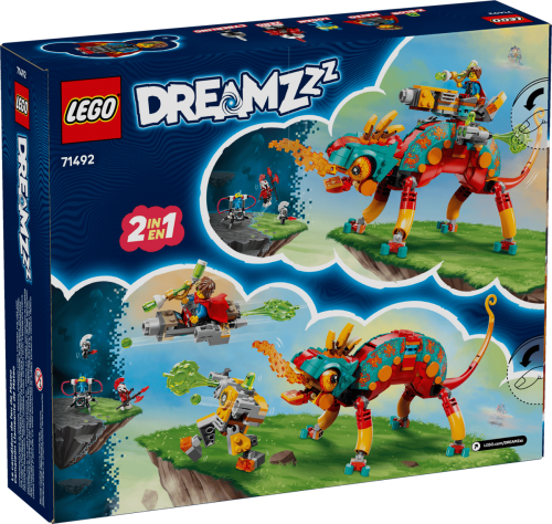 Klocki LEGO DREAMZzz™ 71492 Ognisty kameleon Mateo