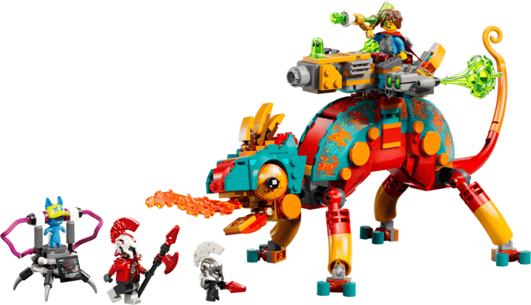 Klocki LEGO DREAMZzz™ 71492 Ognisty kameleon Mateo
