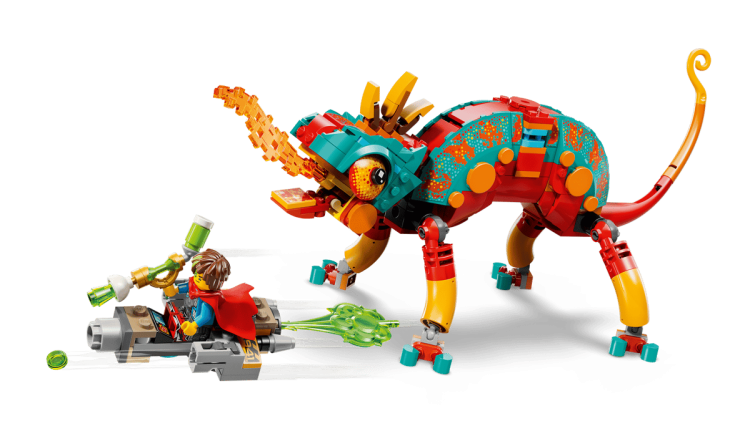 Klocki LEGO DREAMZzz™ 71492 Ognisty kameleon Mateo