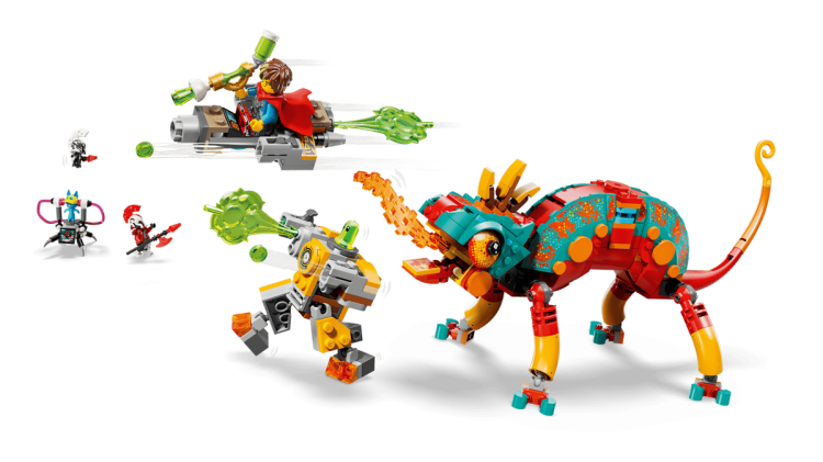 Klocki LEGO DREAMZzz™ 71492 Ognisty kameleon Mateo