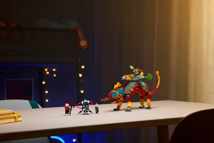 Klocki LEGO DREAMZzz™ 71492 Ognisty kameleon Mateo