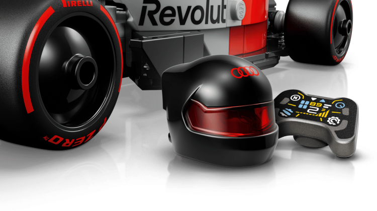 Klocki LEGO Speed Champions 77259 Bolid Audi Revolut F1® Team R26
