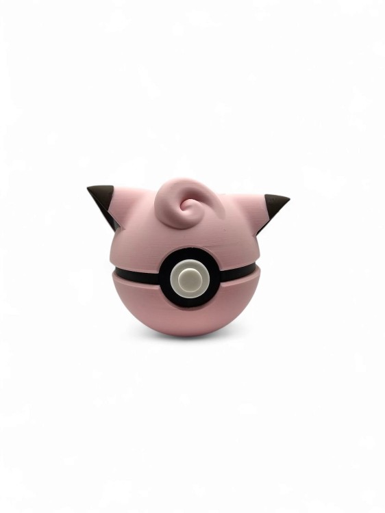 Clefairy Ball – Figurka Pokémon - Kolekcjonerska Pokeball