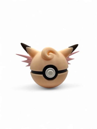 Clefable Ball – Figurka Pokémon - Kolekcjonerska Pokeball