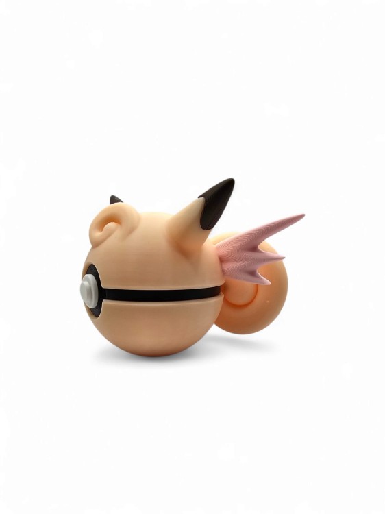 Clefable Ball – Figurka Pokémon - Kolekcjonerska Pokeball