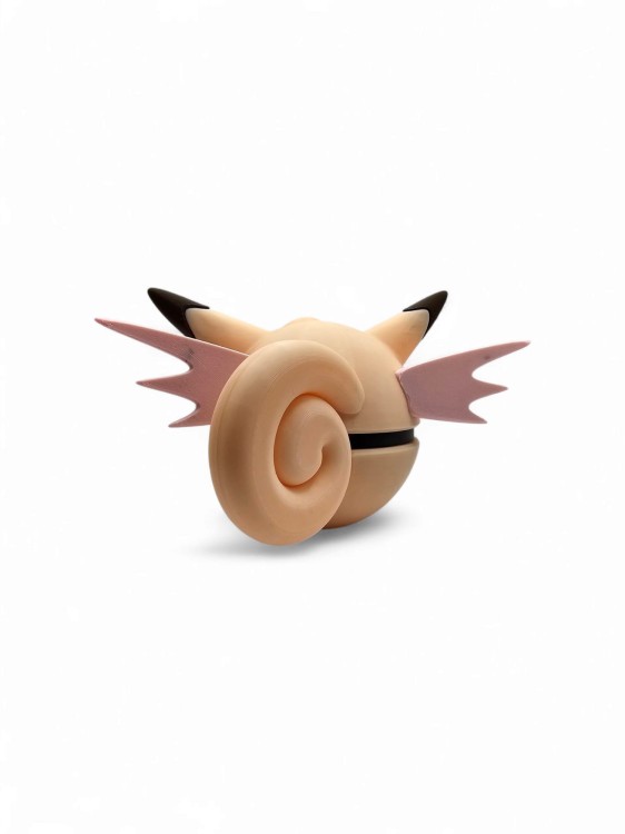 Clefable Ball – Figurka Pokémon - Kolekcjonerska Pokeball