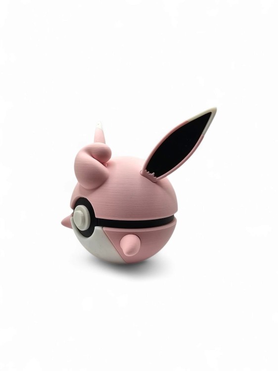 Wigglytuff Ball – Figurka Pokémon - Kolekcjonerska Pokeball