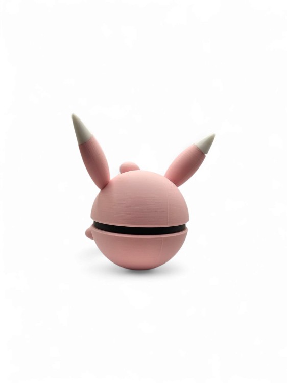 Wigglytuff Ball – Figurka Pokémon - Kolekcjonerska Pokeball