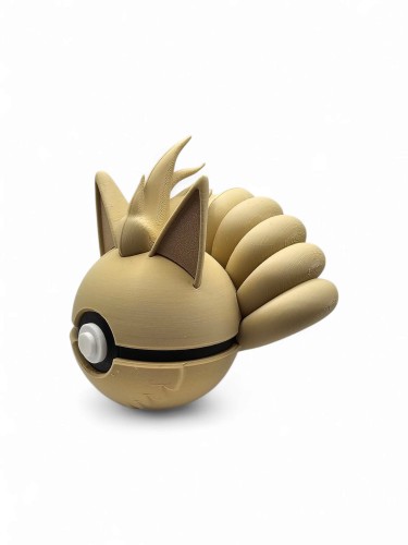 Ninetales Ball – Figurka Pokémon - Kolekcjonerska Pokeball