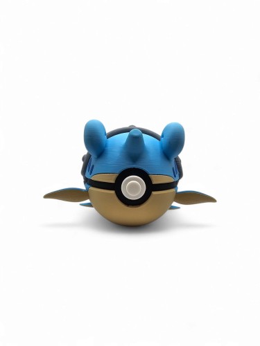Lapras Ball – Figurka Pokémon - Kolekcjonerska Pokeball