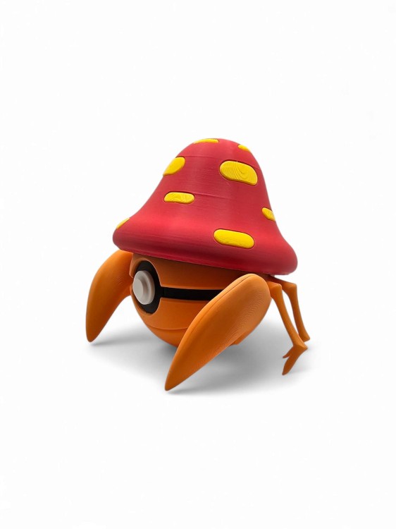 Parasect Ball – Figurka Pokémon - Kolekcjonerska Pokeball