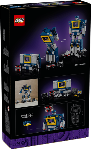 Klocki LEGO Icons 10358 Transformers: Soundwave