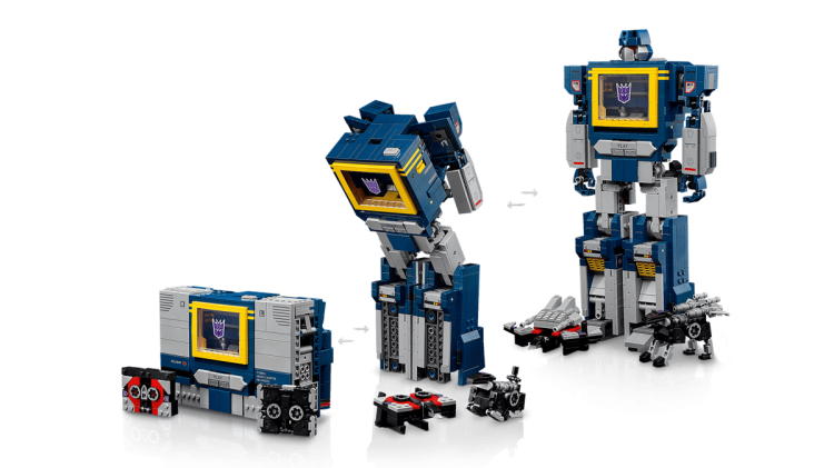 Klocki LEGO Icons 10358 Transformers: Soundwave