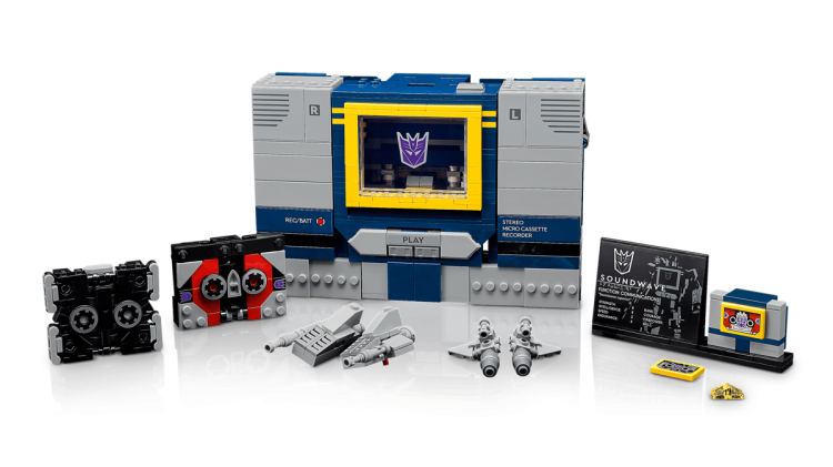 Klocki LEGO Icons 10358 Transformers: Soundwave
